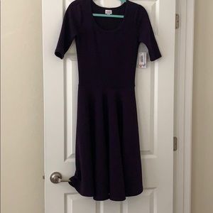 Dark purple Nicole lularoe dress